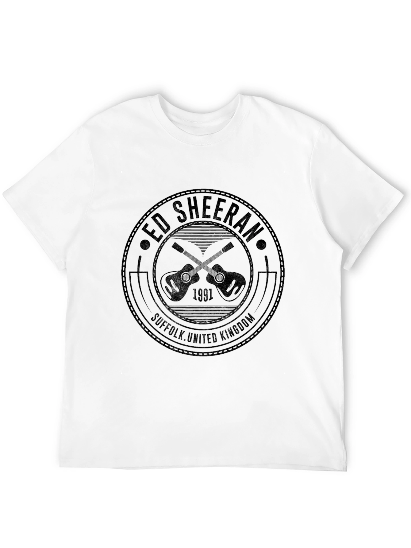 Ed Sheeran Suffolk T-Shirt - Music Fan Apparel