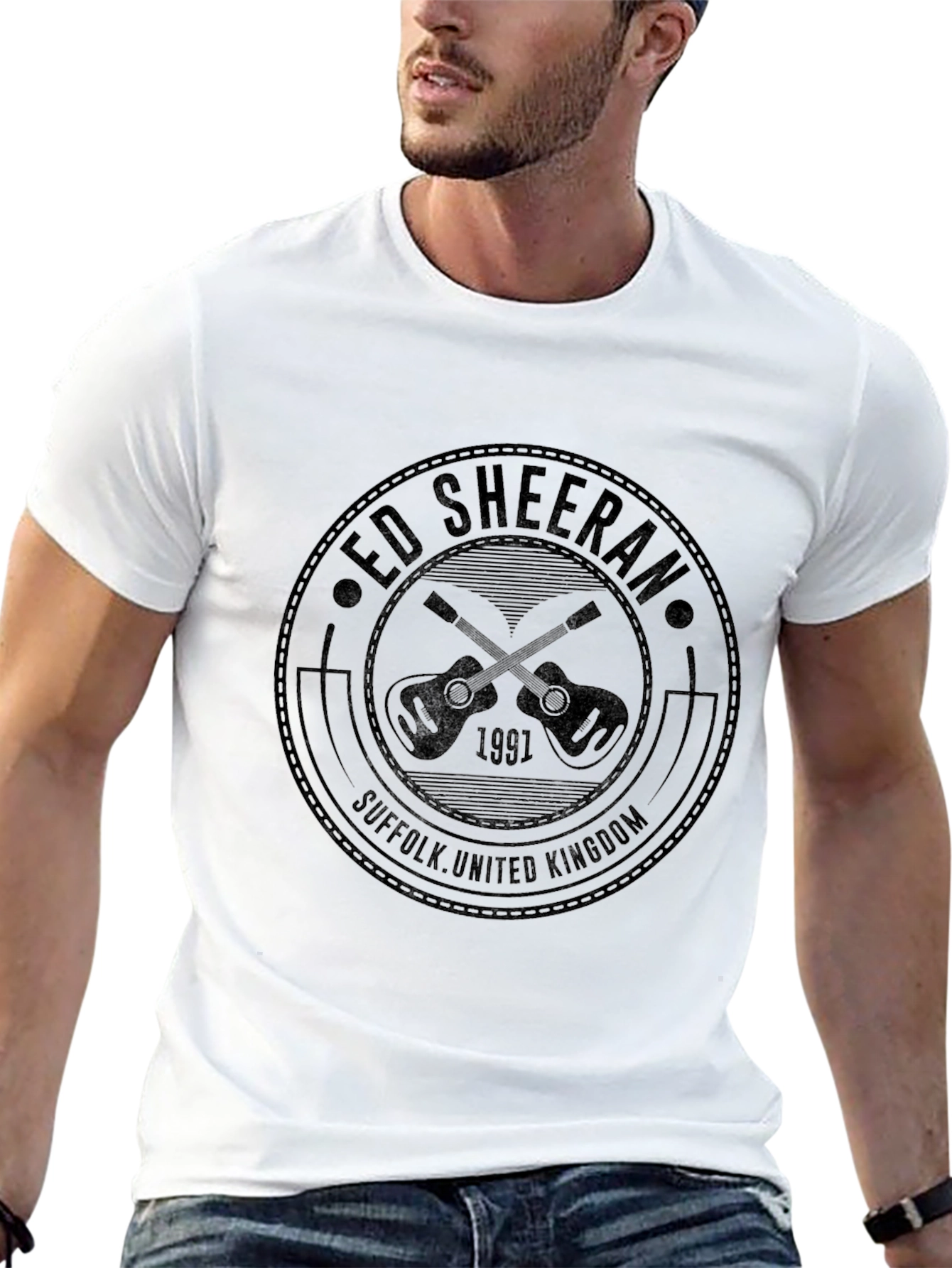 Ed Sheeran Suffolk T-Shirt - Music Fan Apparel