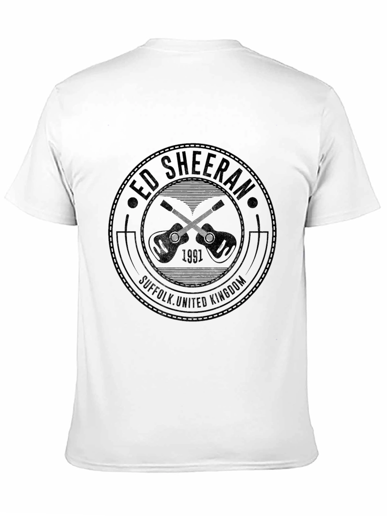 Ed Sheeran Suffolk T-Shirt - Music Fan Apparel