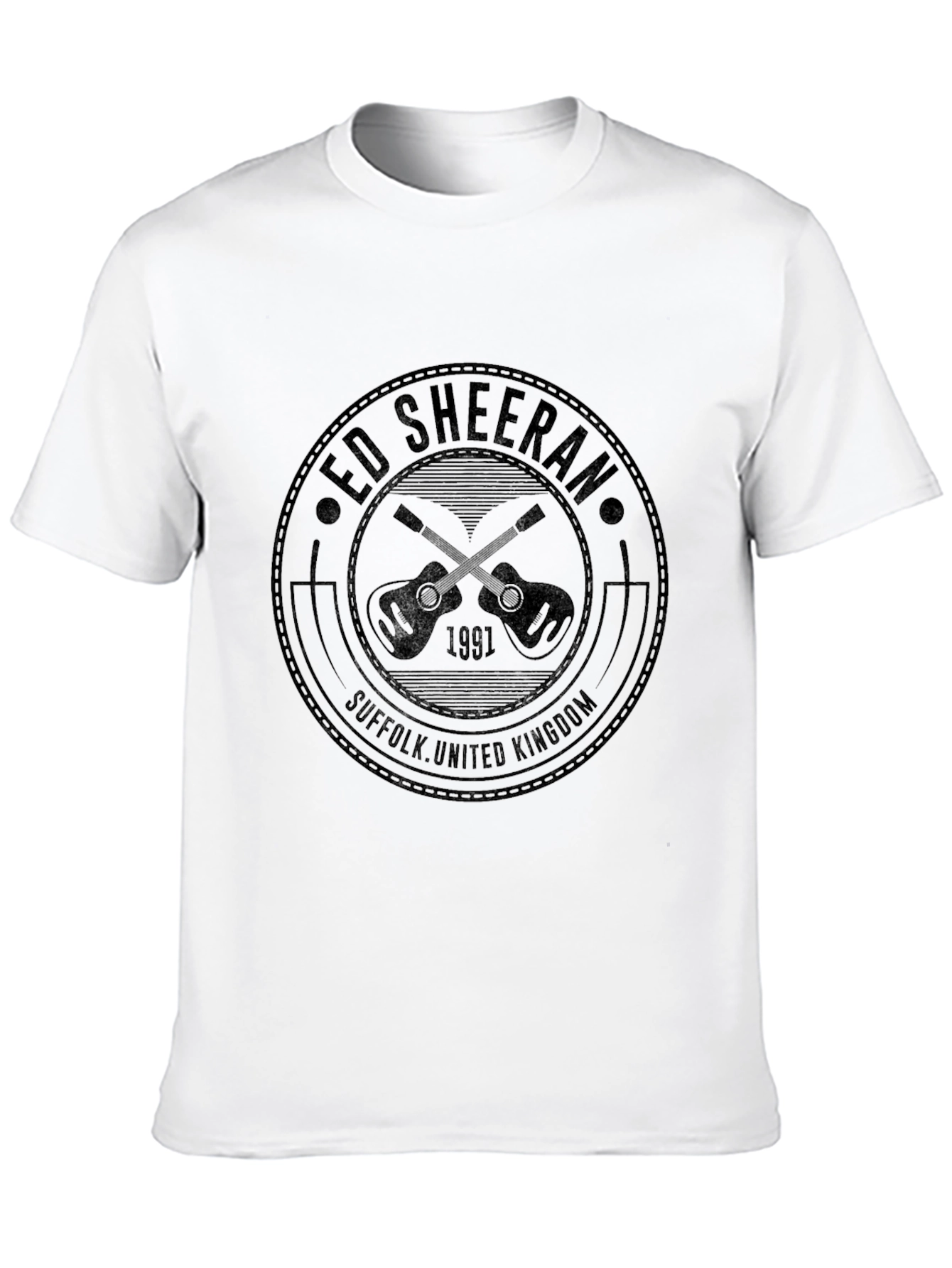 Ed Sheeran Suffolk T-Shirt - Music Fan Apparel