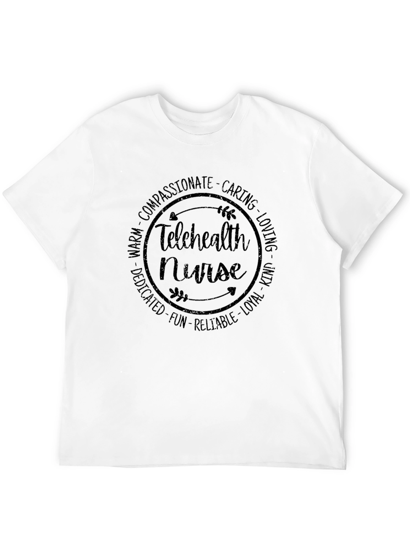 Telehealth Nurse Graphic T-Shirt