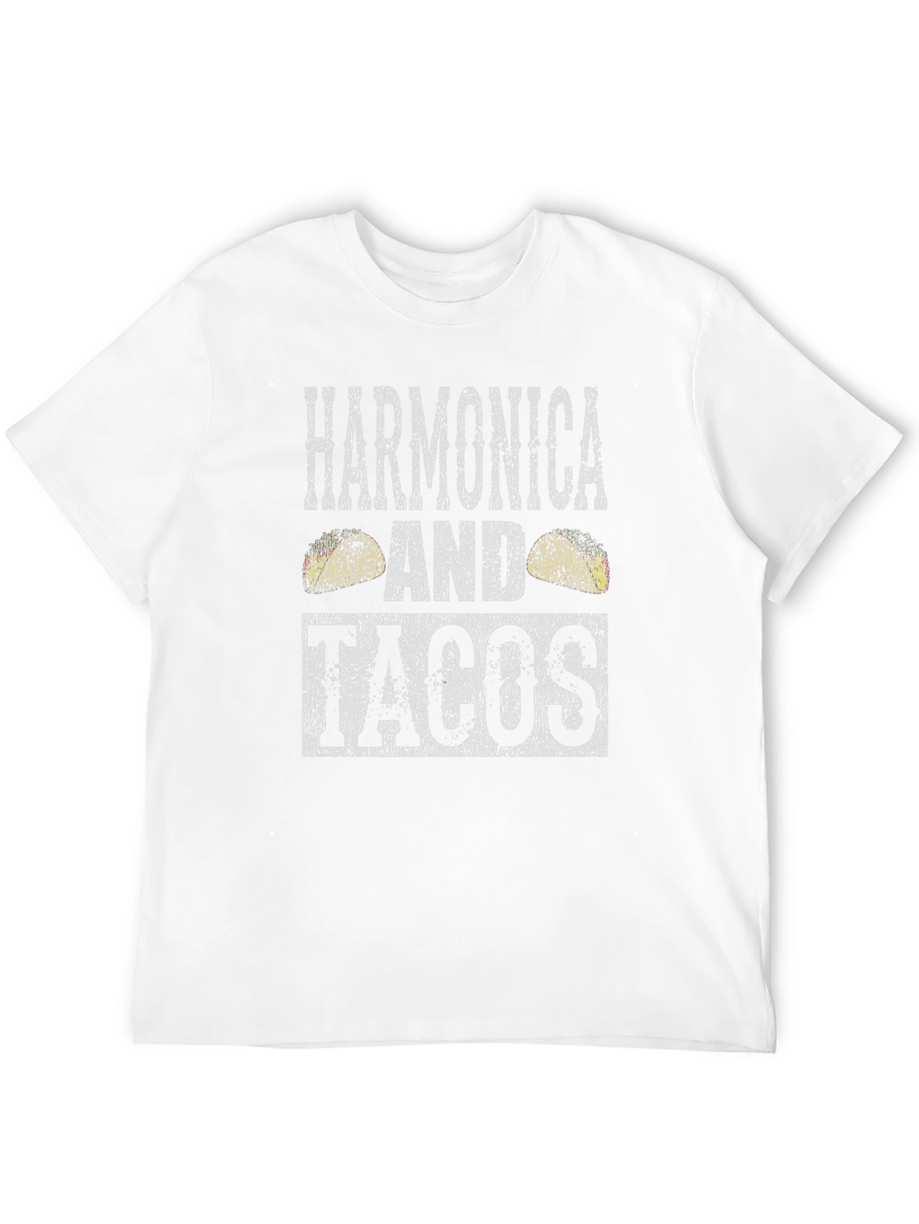 Harmonica and Tacos Graphic Tee