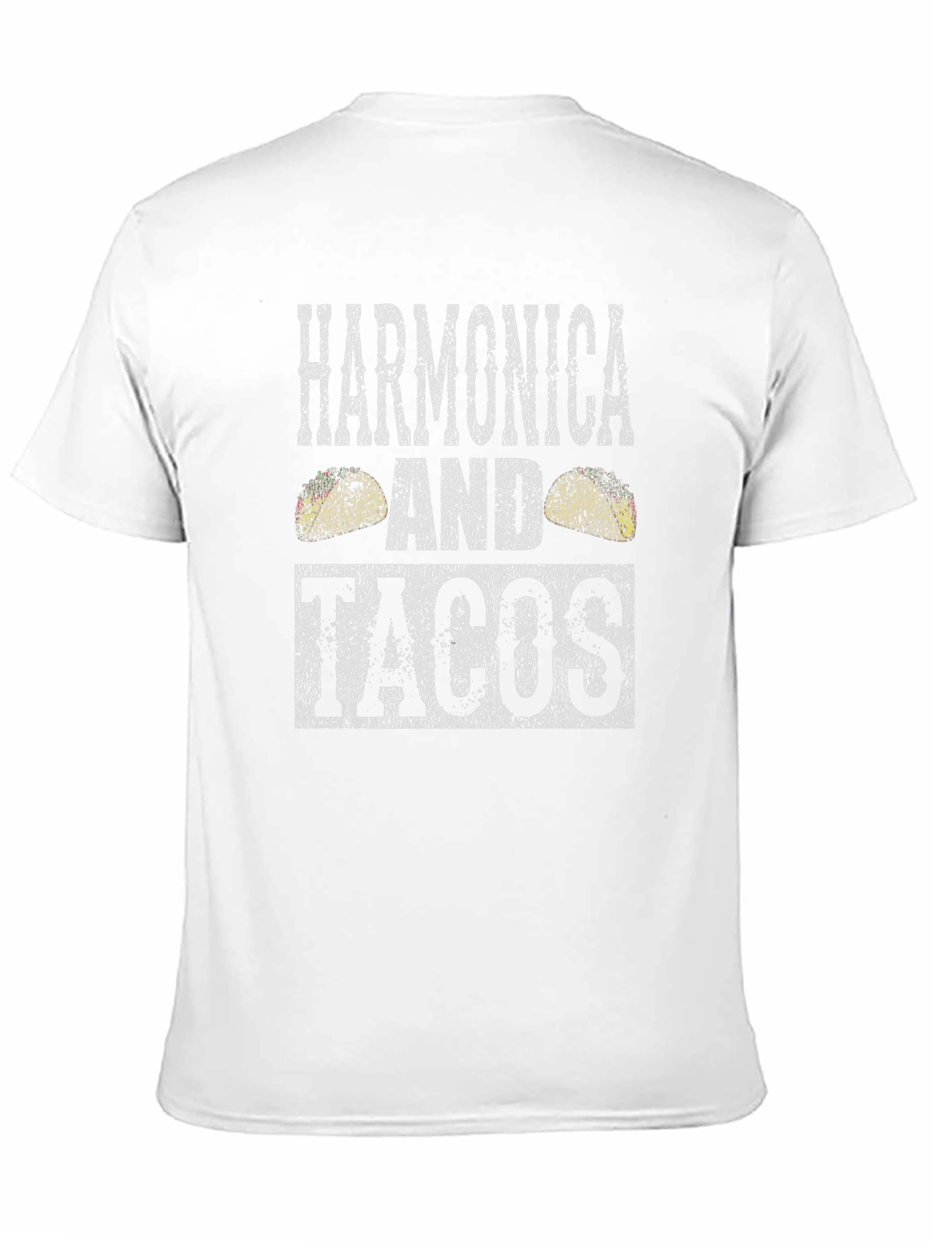 Harmonica and Tacos Graphic Tee
