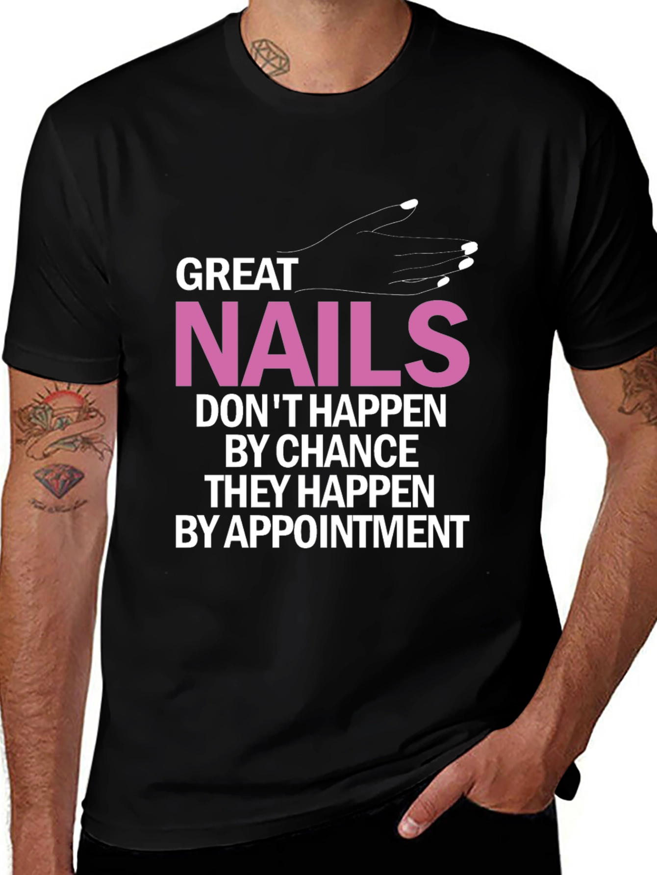 Great Nails Appointment T-Shirt - Salon Fashion
