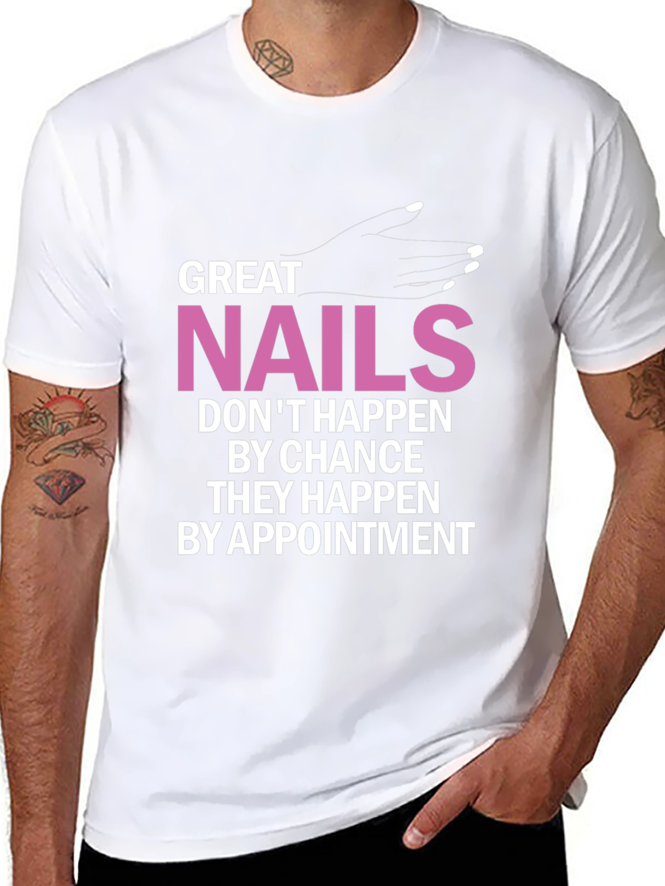 Great Nails Appointment T-Shirt - Salon Fashion