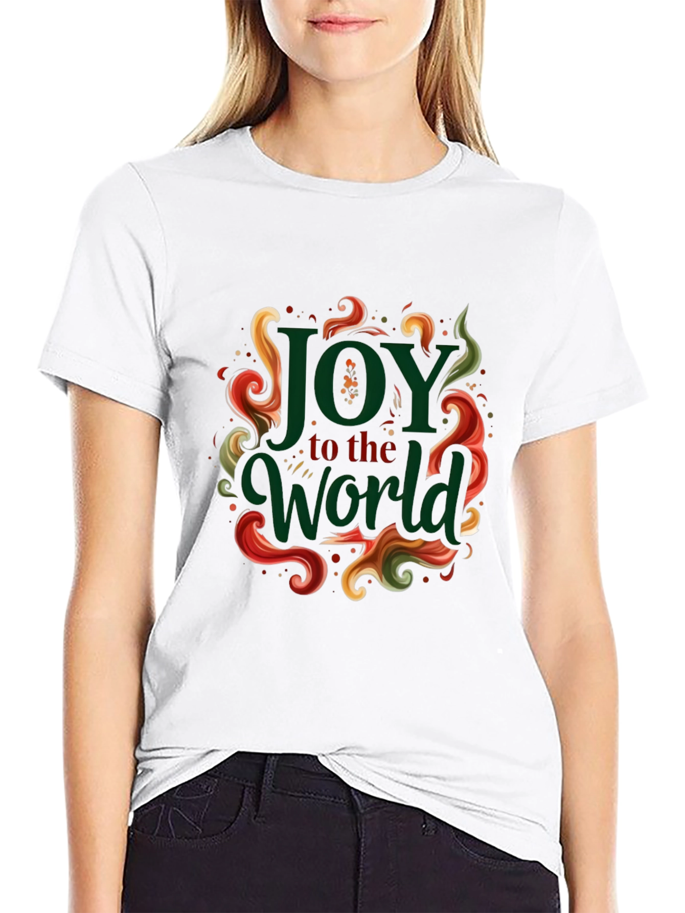 Joy to the World Holiday Graphic Tee