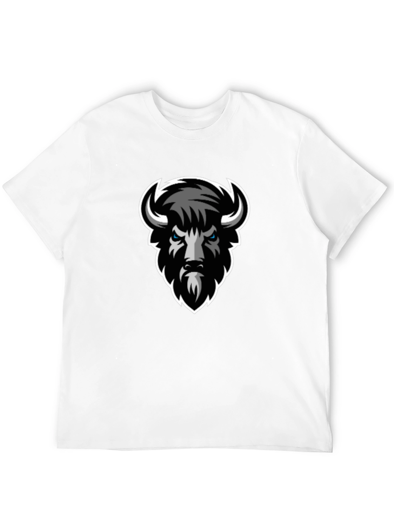 Buffalo Graphic Tee - Black Crew Neck