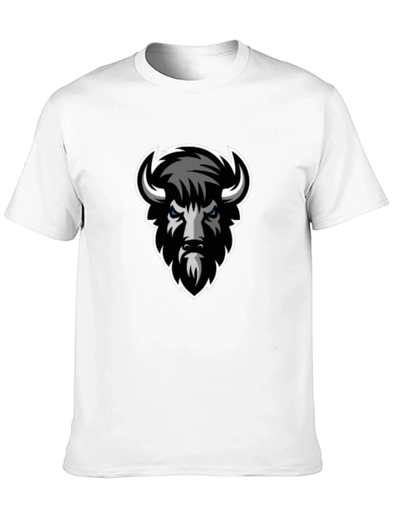 Buffalo Graphic Tee - Black Crew Neck