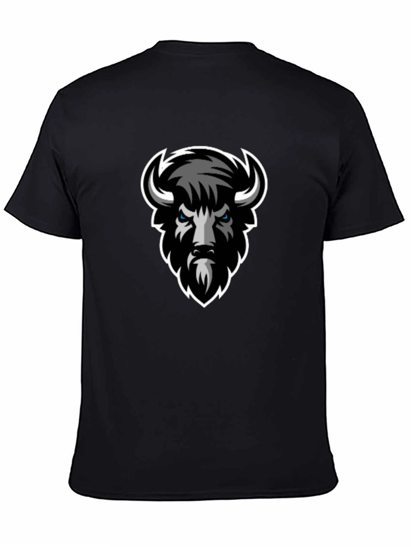 Buffalo Graphic Tee - Black Crew Neck