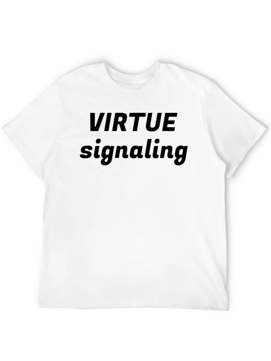 Virtue Signaling Black T-Shirt
