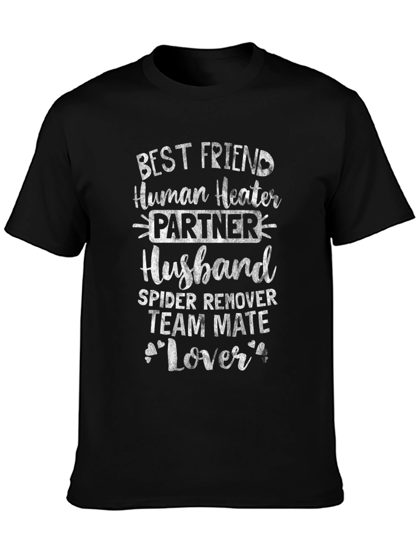 Husband Best Friend Lover Partner Graphic T-Shirt