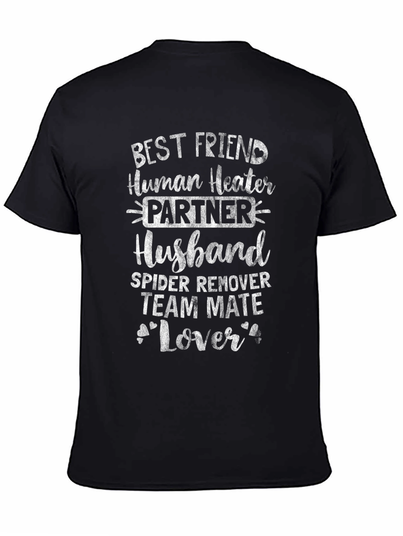 Husband Best Friend Lover Partner Graphic T-Shirt