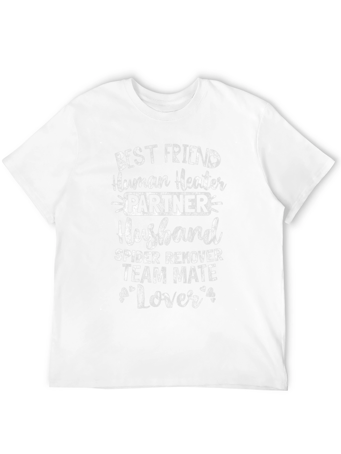 Husband Best Friend Lover Partner Graphic T-Shirt