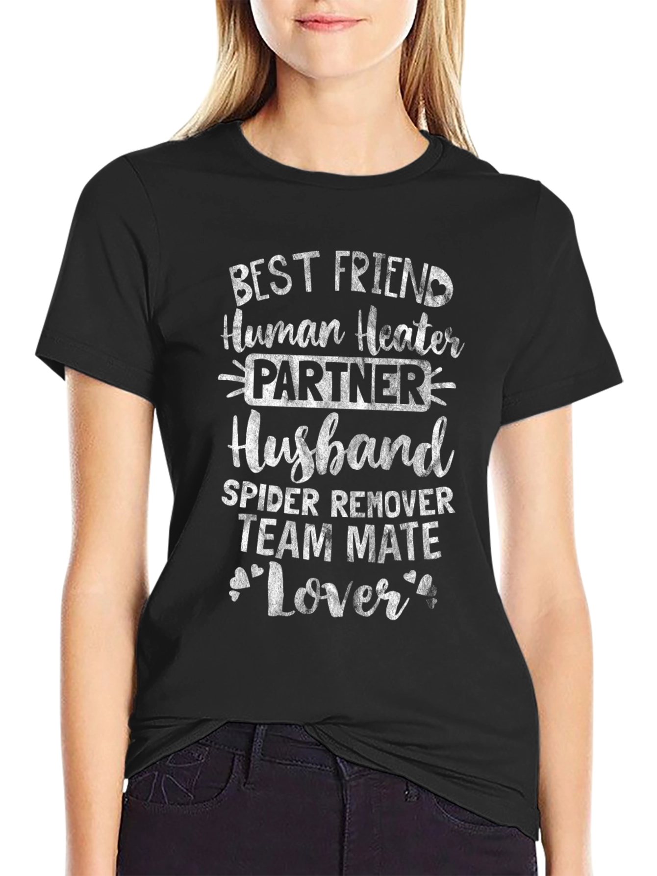 Husband Best Friend Lover Partner Graphic T-Shirt