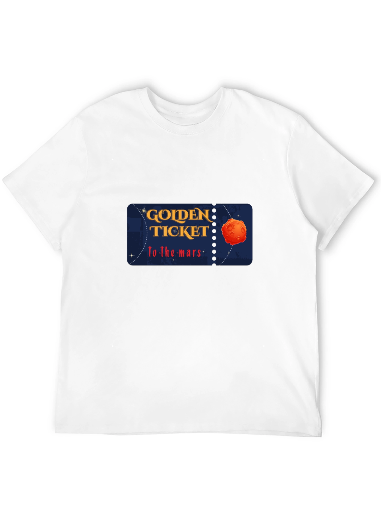 Golden Ticket to Mars T-Shirt