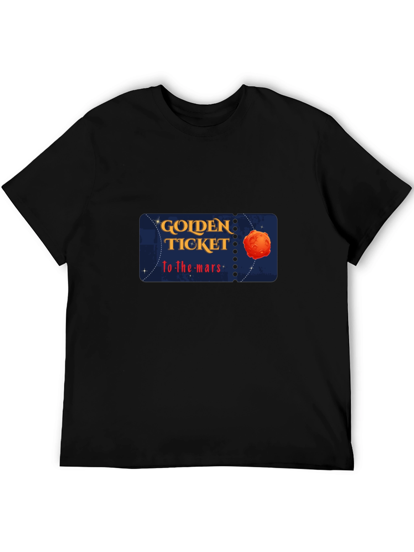 Golden Ticket to Mars T-Shirt