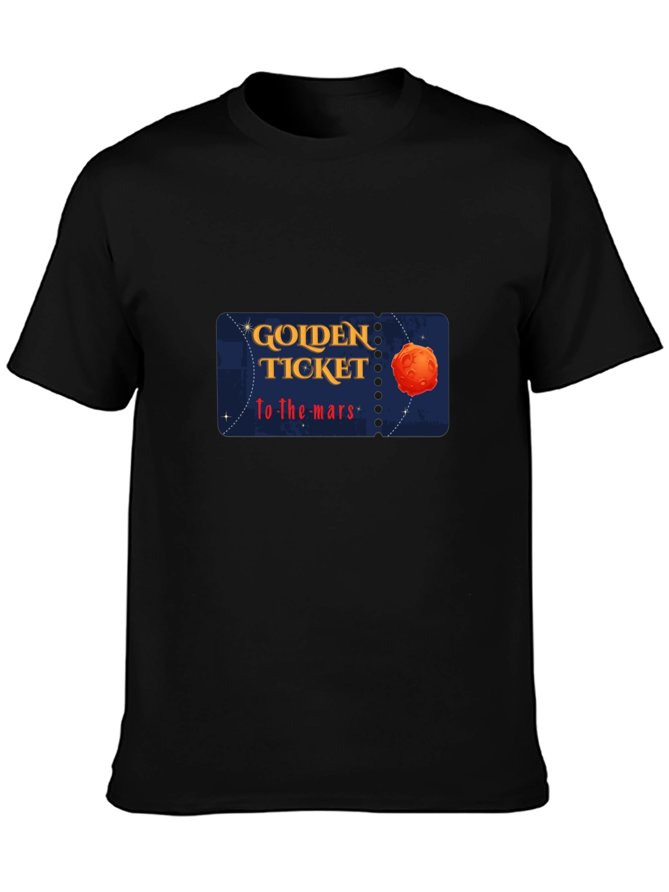 Golden Ticket to Mars T-Shirt