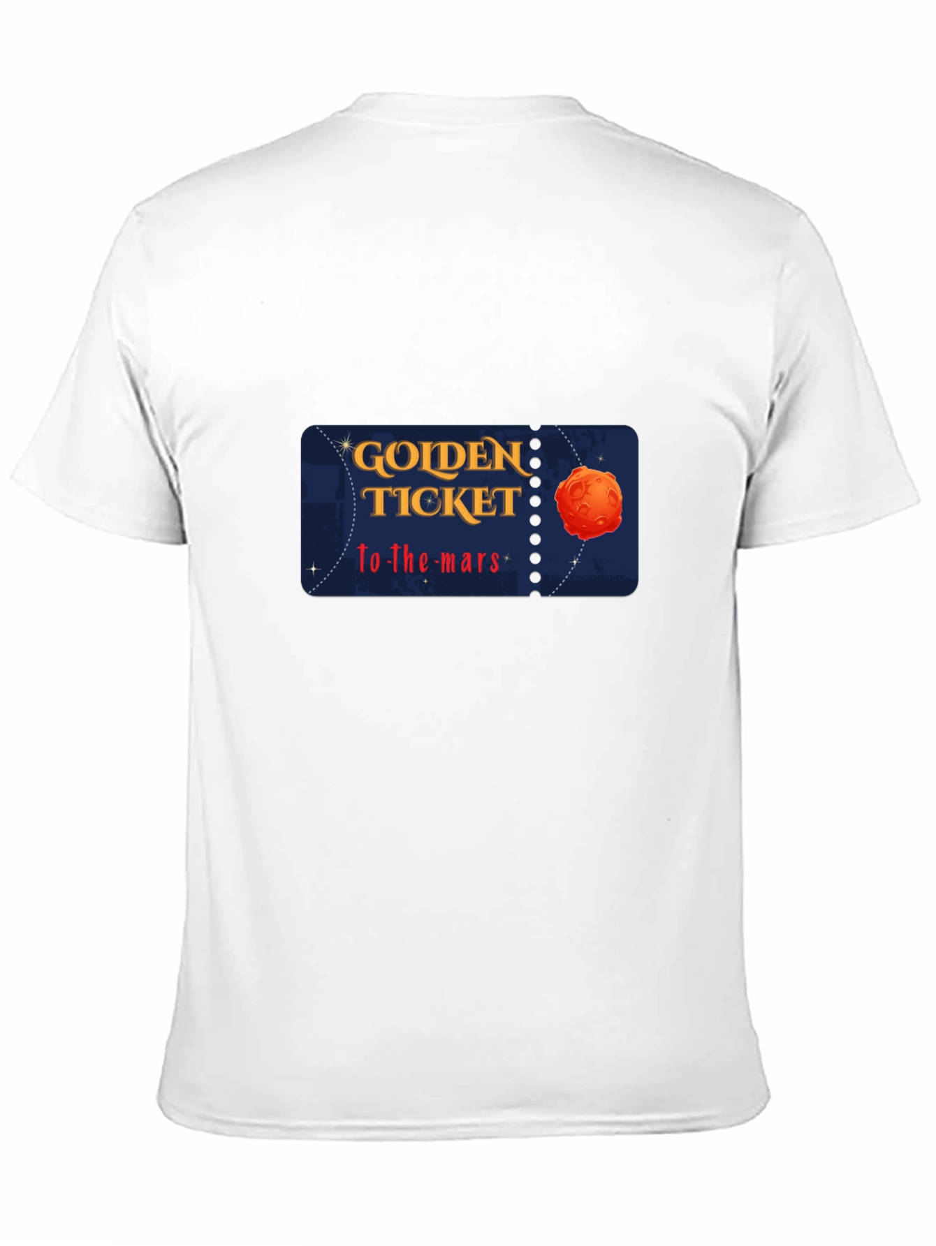 Golden Ticket to Mars T-Shirt