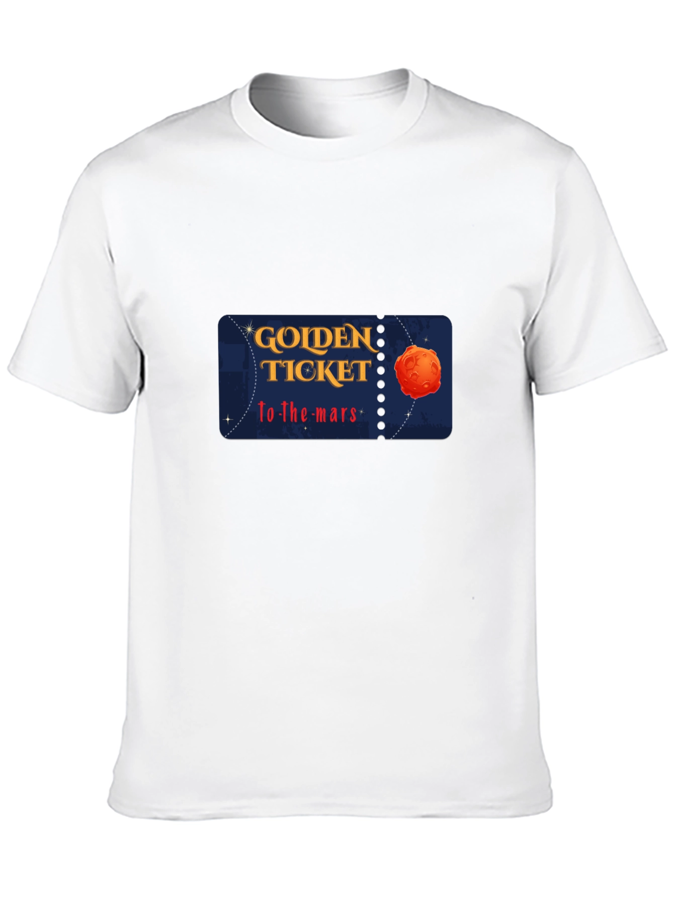 Golden Ticket to Mars T-Shirt