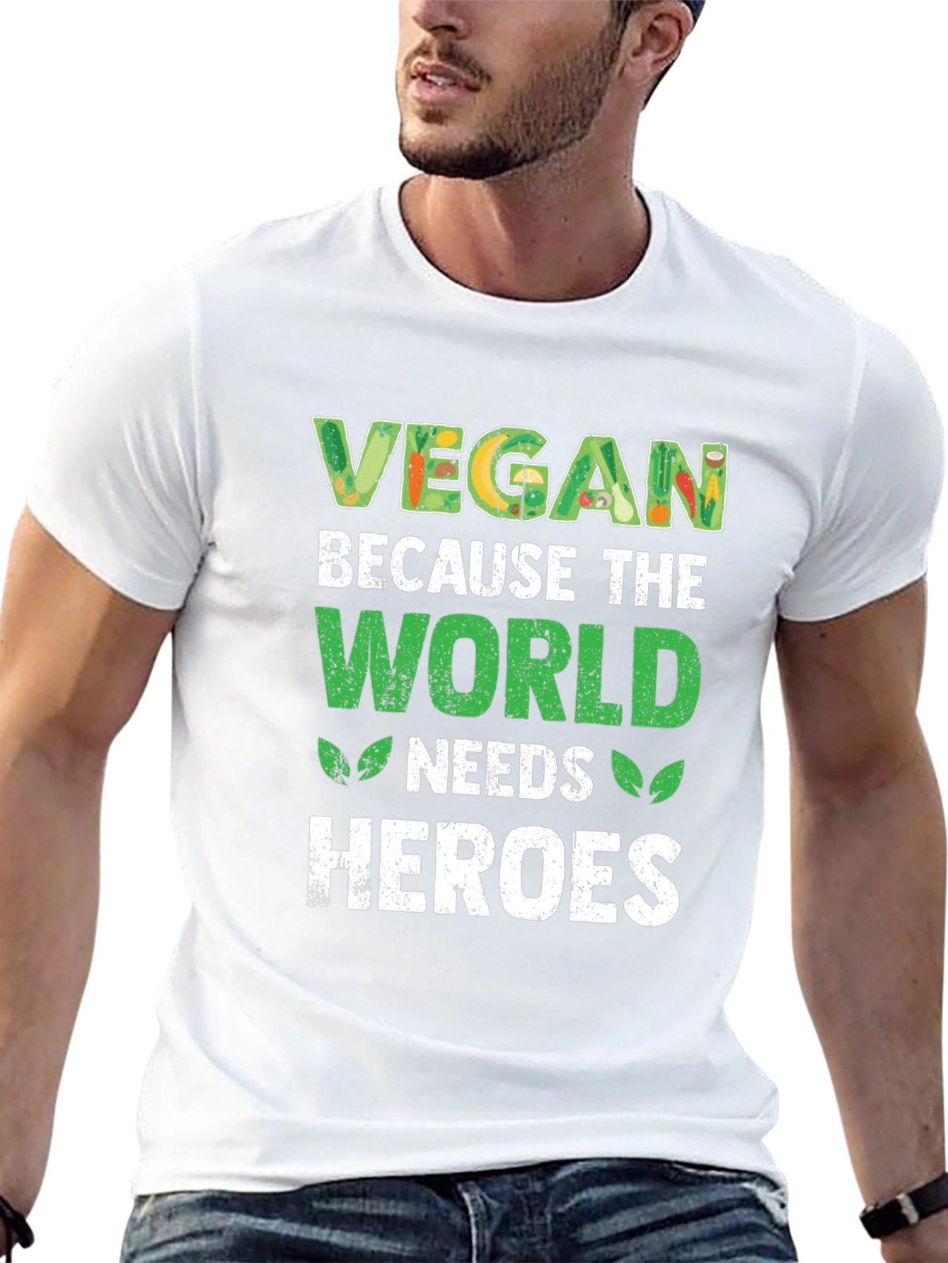 Vegan Heroes T-Shirt - Plant Based Style
