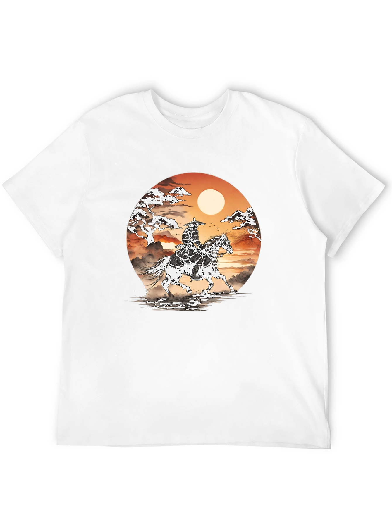 Samurai Horse Rider Graphic T-Shirt