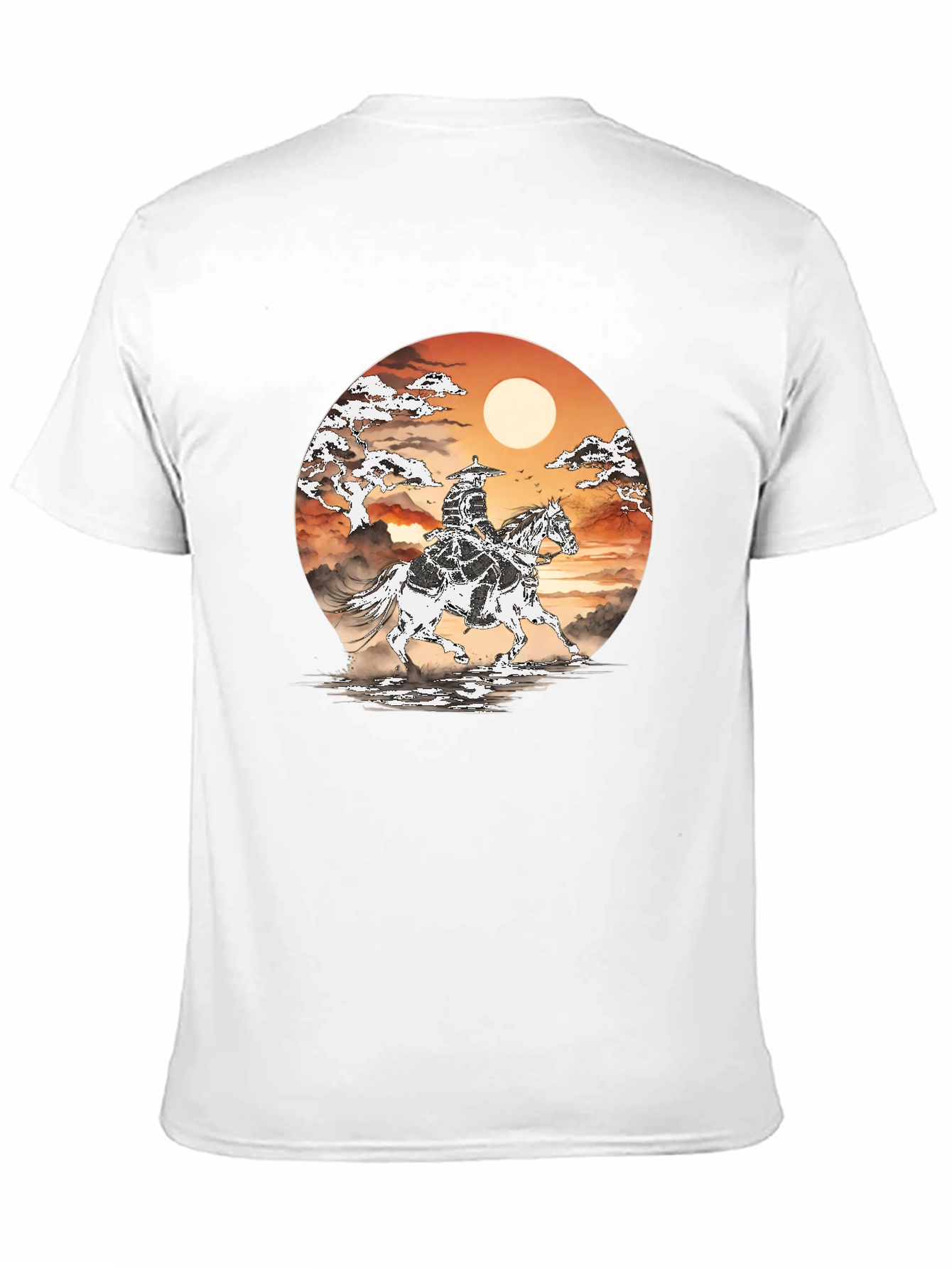 Samurai Horse Rider Graphic T-Shirt