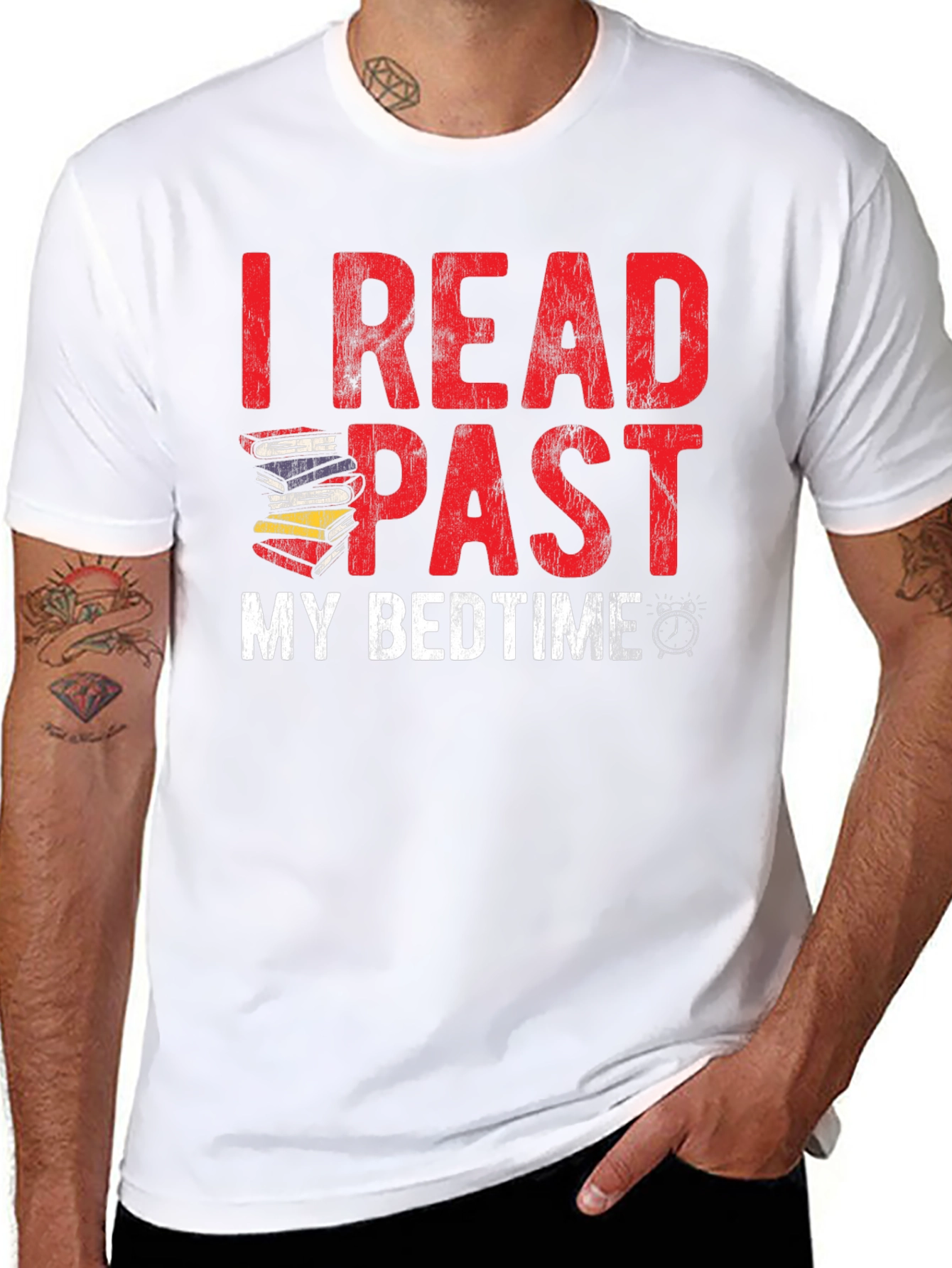 I Read Past My Bedtime Graphic Tee