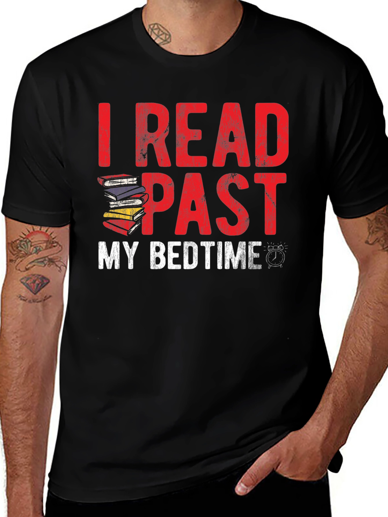 I Read Past My Bedtime Graphic Tee