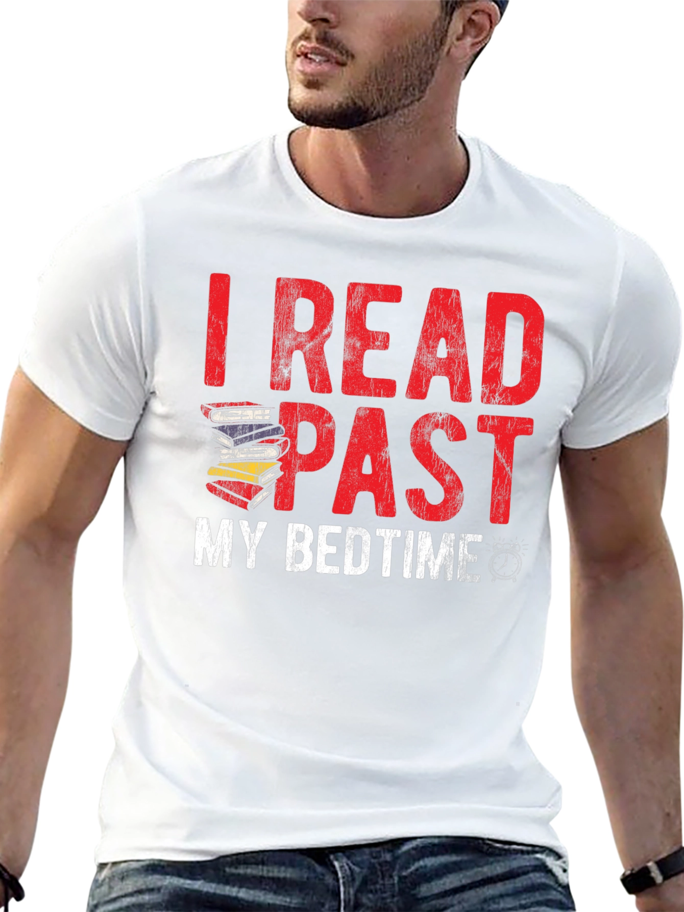 I Read Past My Bedtime Graphic Tee