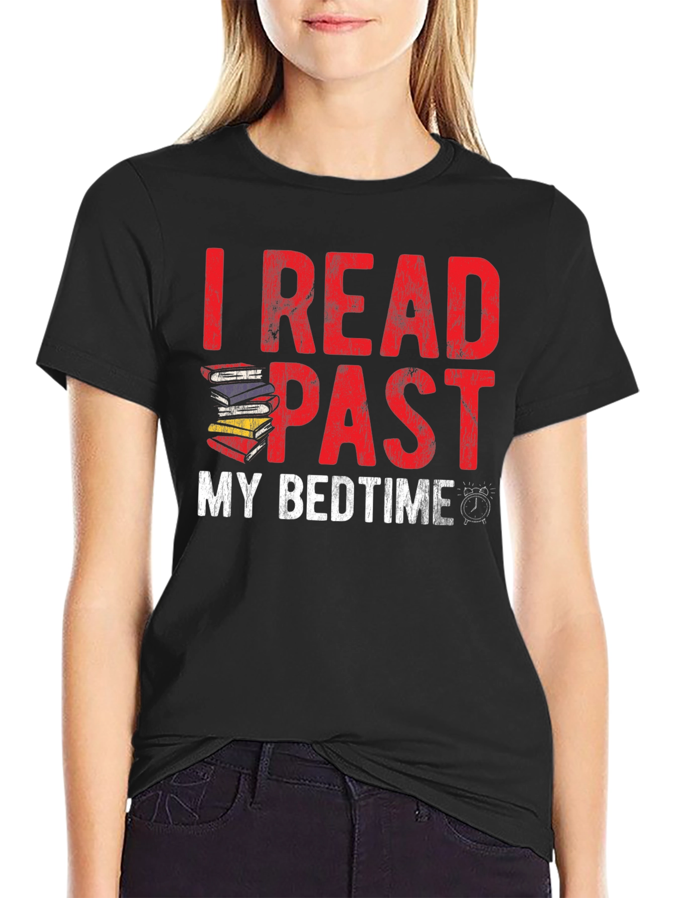 I Read Past My Bedtime Graphic Tee