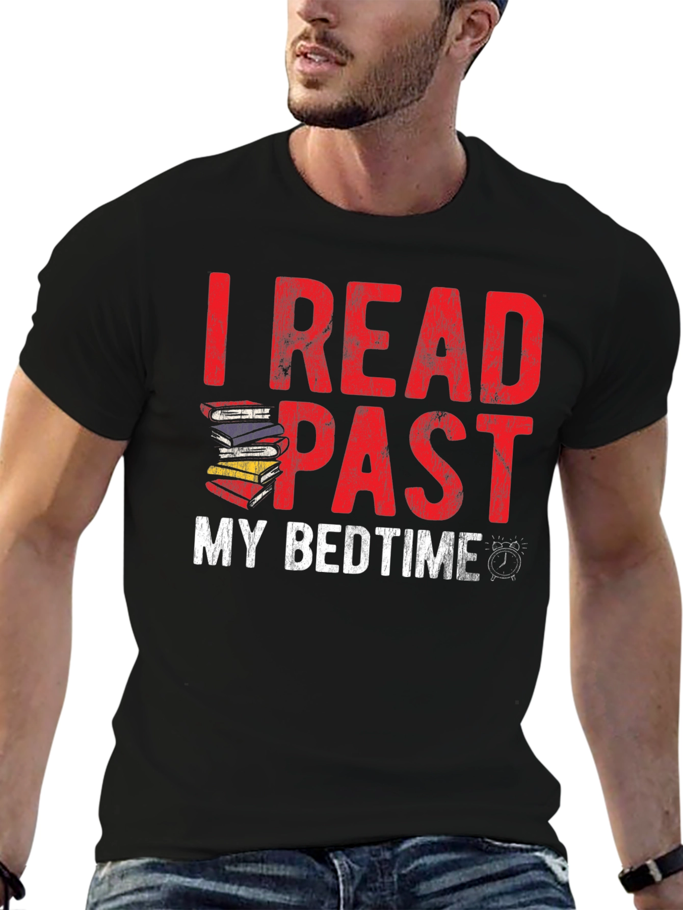 I Read Past My Bedtime Graphic Tee