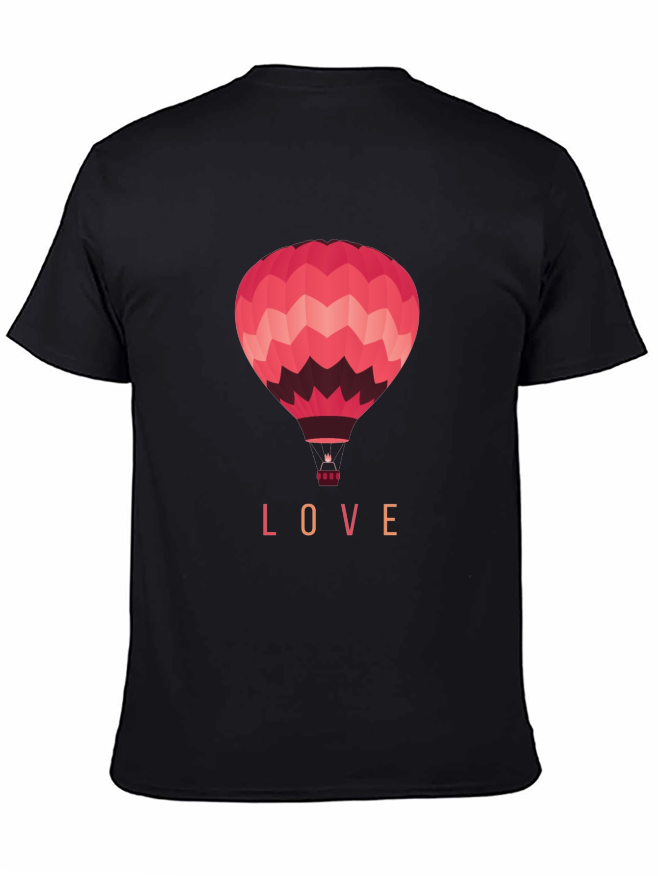 Love Hot Air Balloon Graphic Tee
