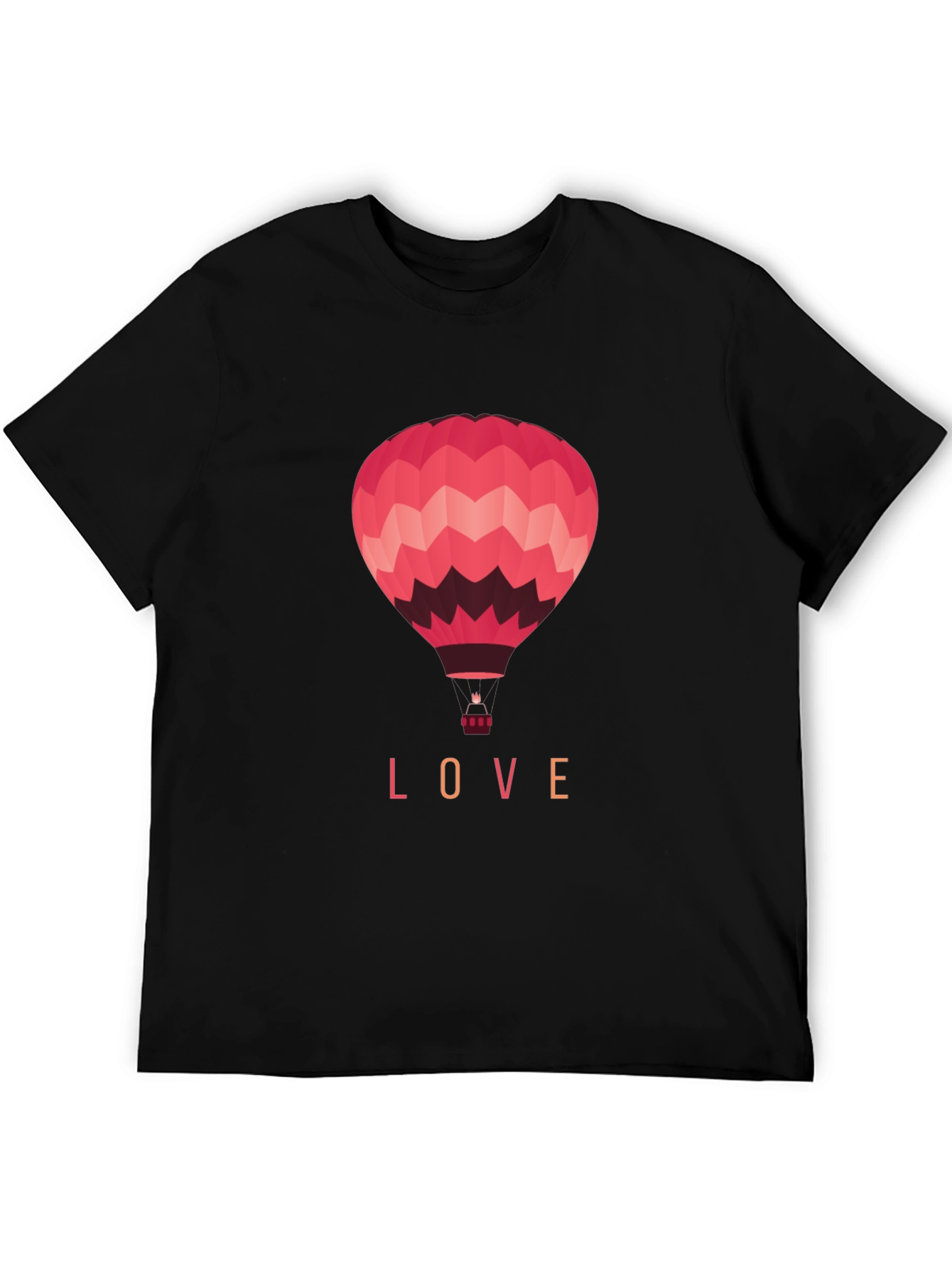 Love Hot Air Balloon Graphic Tee
