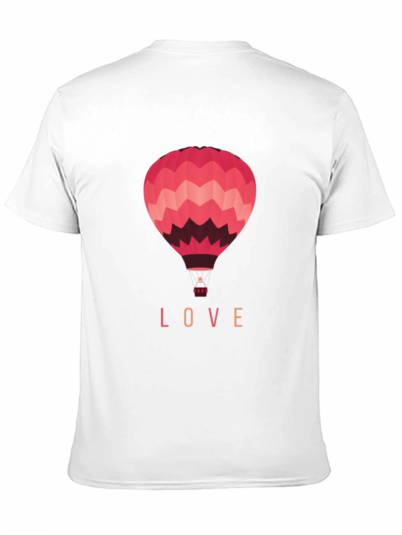 Love Hot Air Balloon Graphic Tee