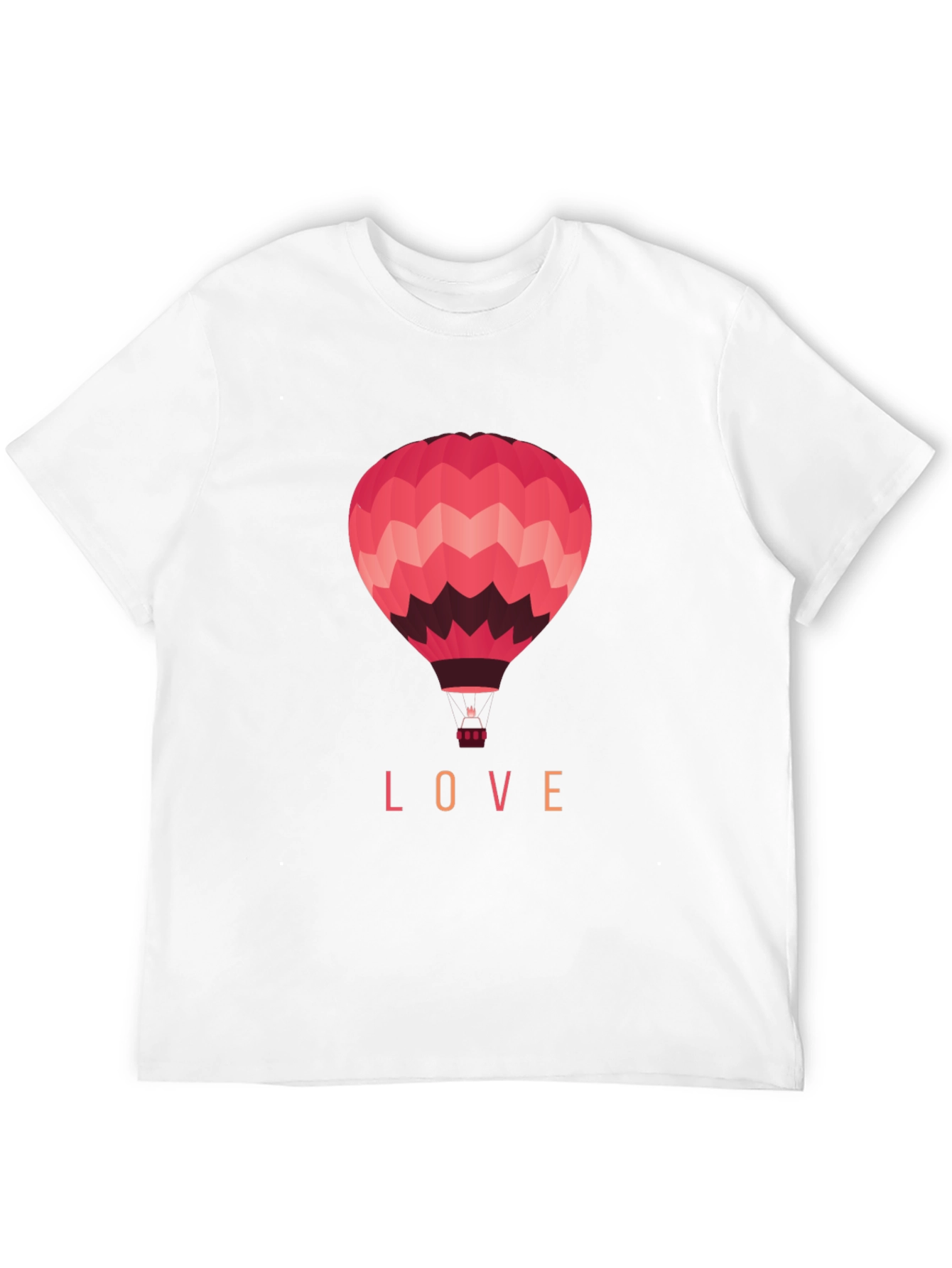 Love Hot Air Balloon Graphic Tee