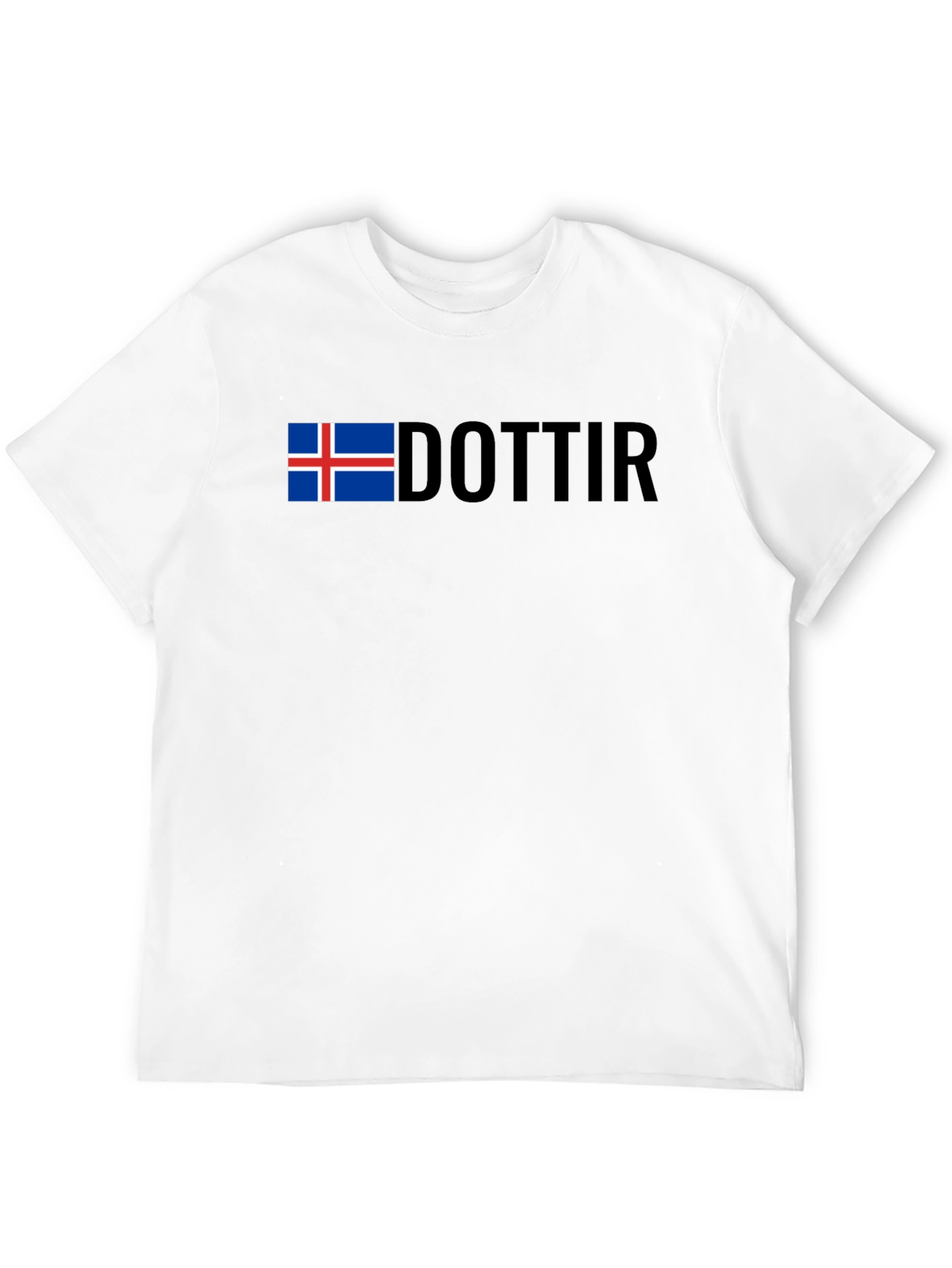 Icelandic Dottir T-Shirt - Black Pride Tee