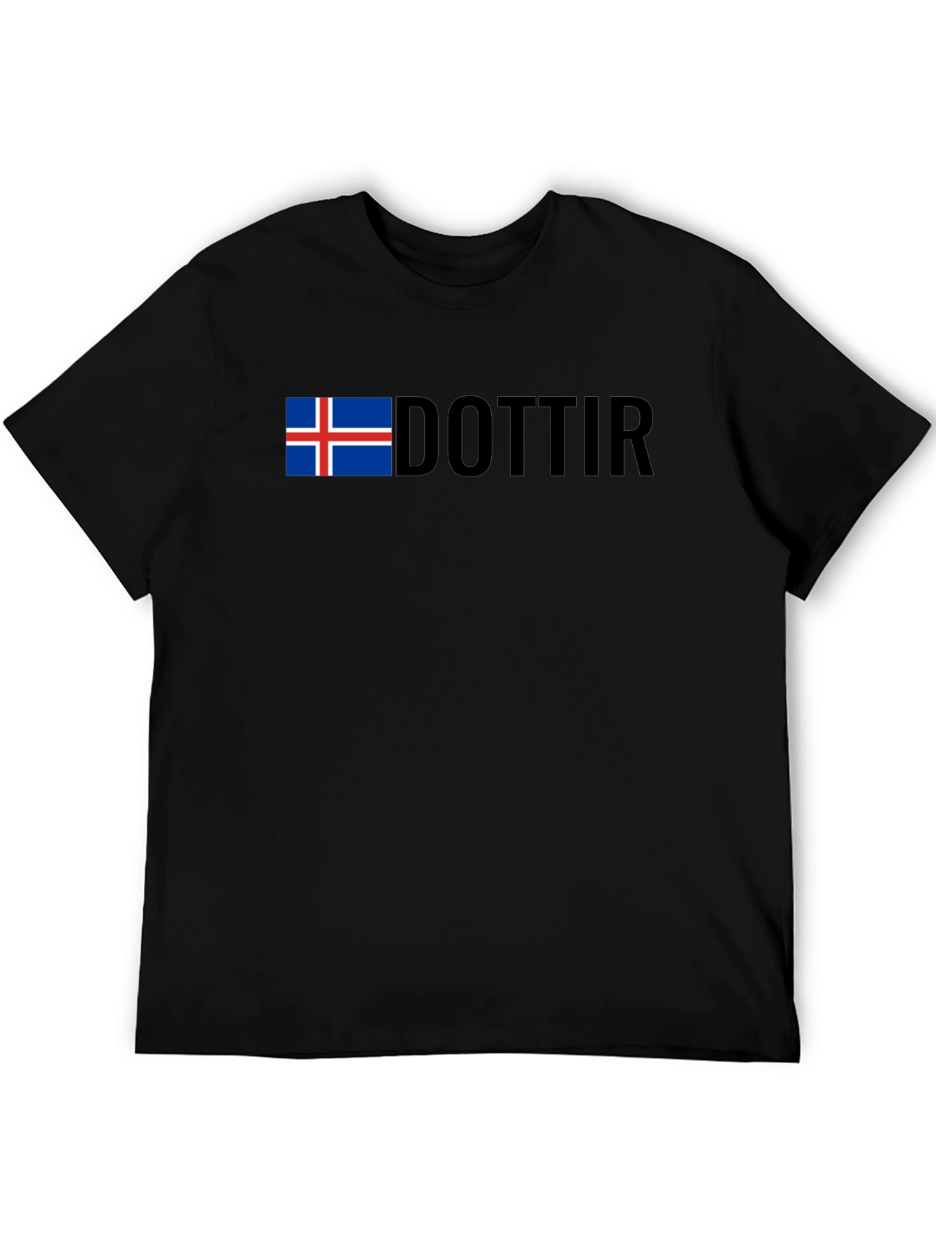 Icelandic Dottir T-Shirt - Black Pride Tee