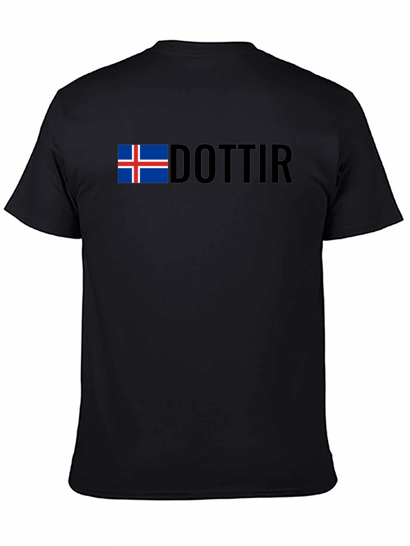 Icelandic Dottir T-Shirt - Black Pride Tee