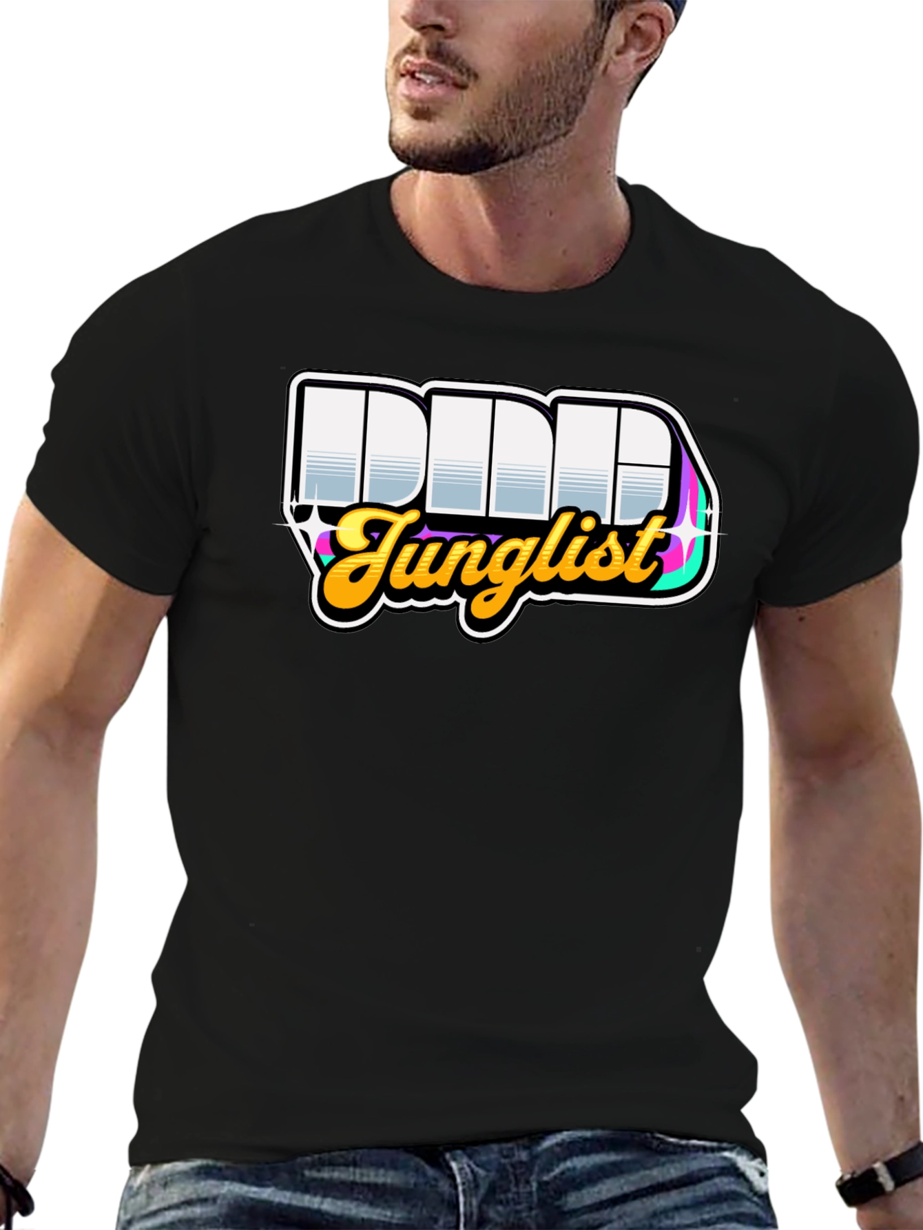 DDD Junglist Graphic Tee - Retro Style
