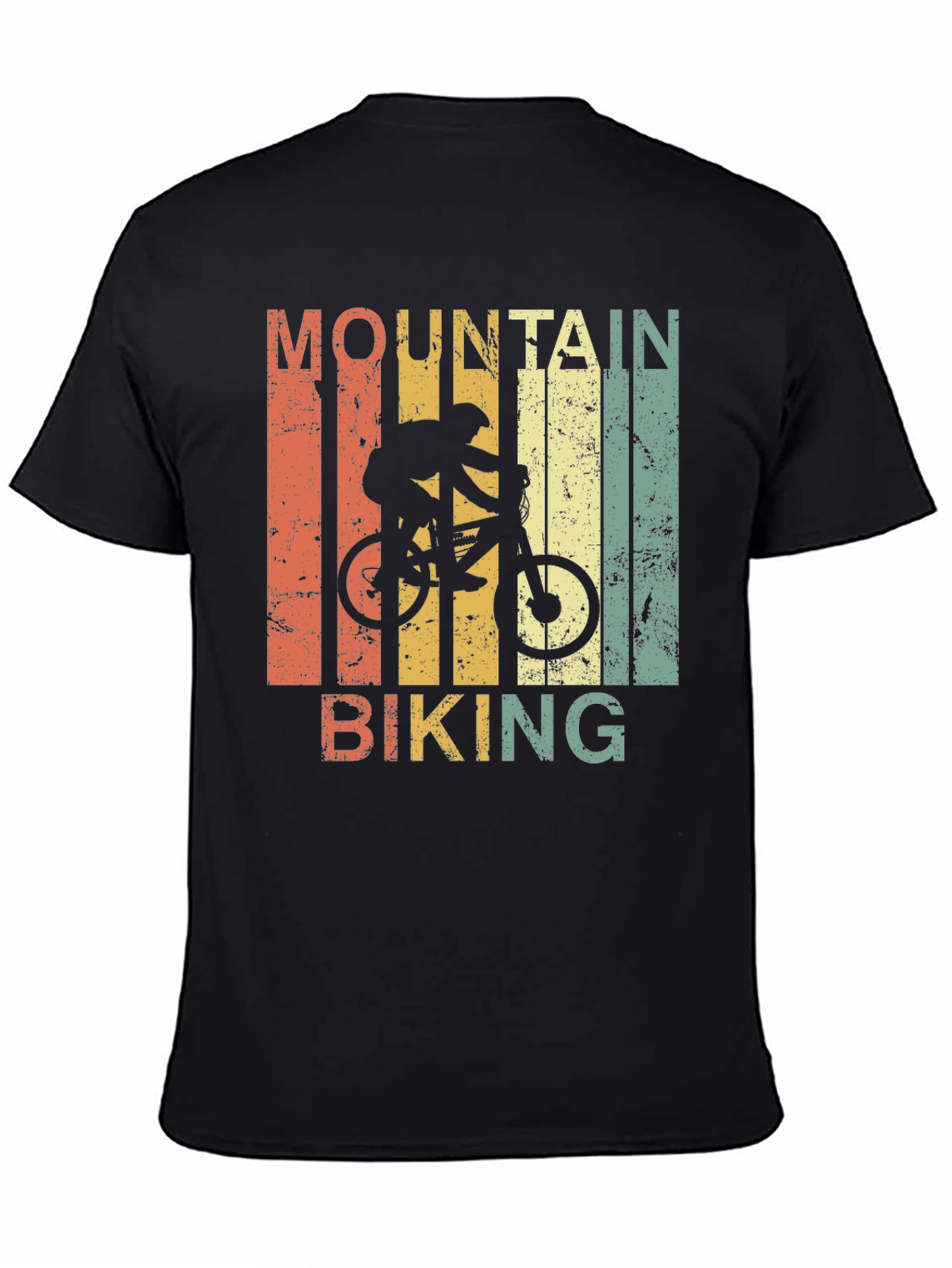 Mountain Biking Retro T-Shirt