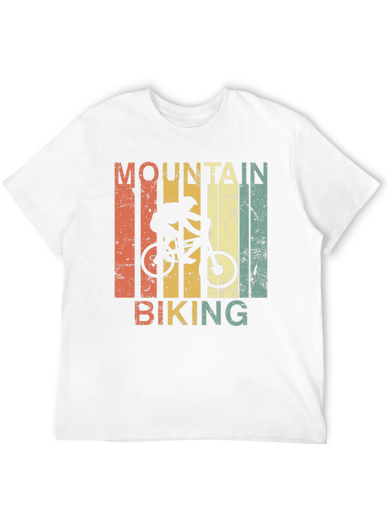 Mountain Biking Retro T-Shirt