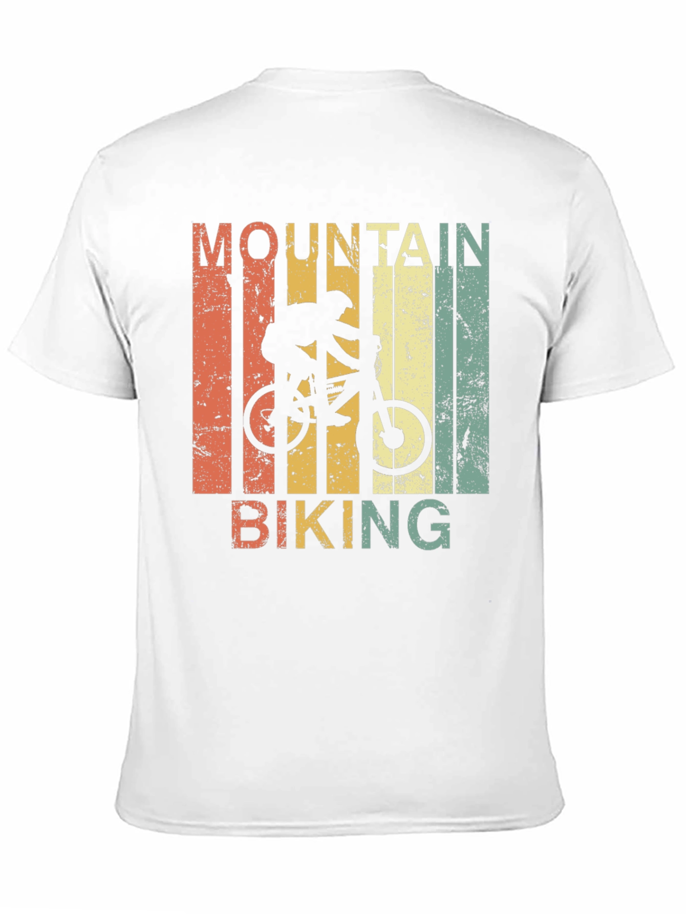 Mountain Biking Retro T-Shirt