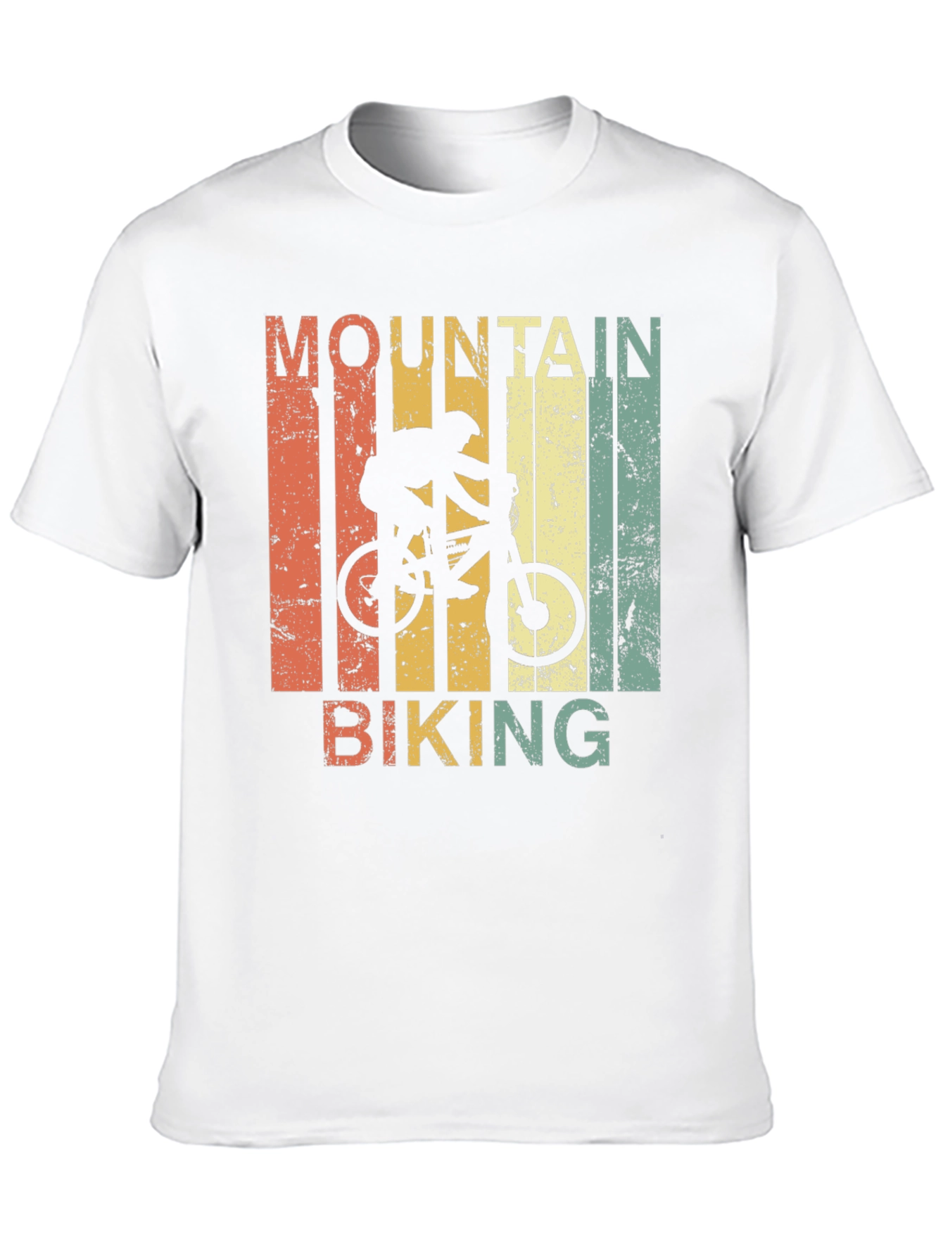 Mountain Biking Retro T-Shirt