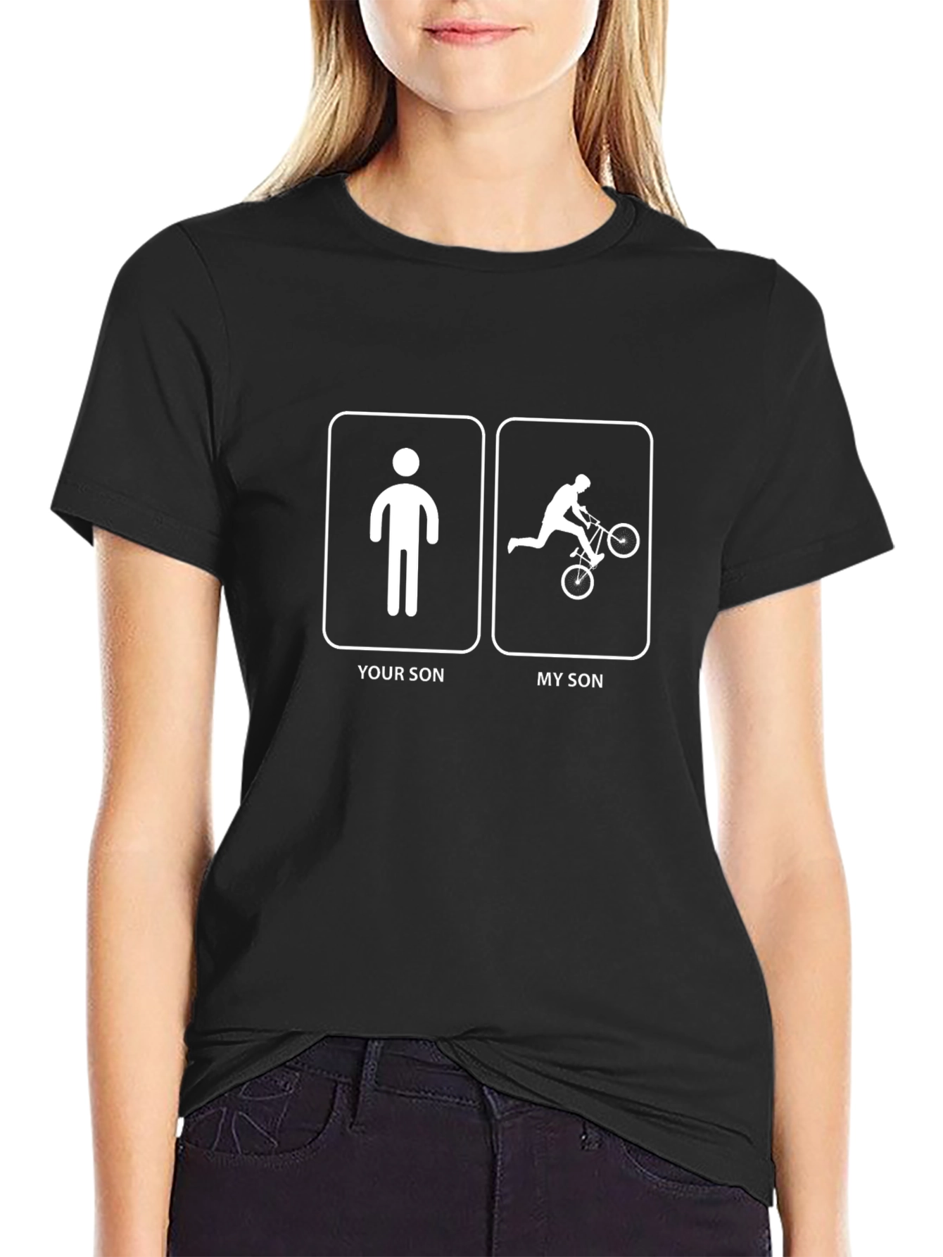 My Son T-Shirt - Funny Biker Graphic Tee