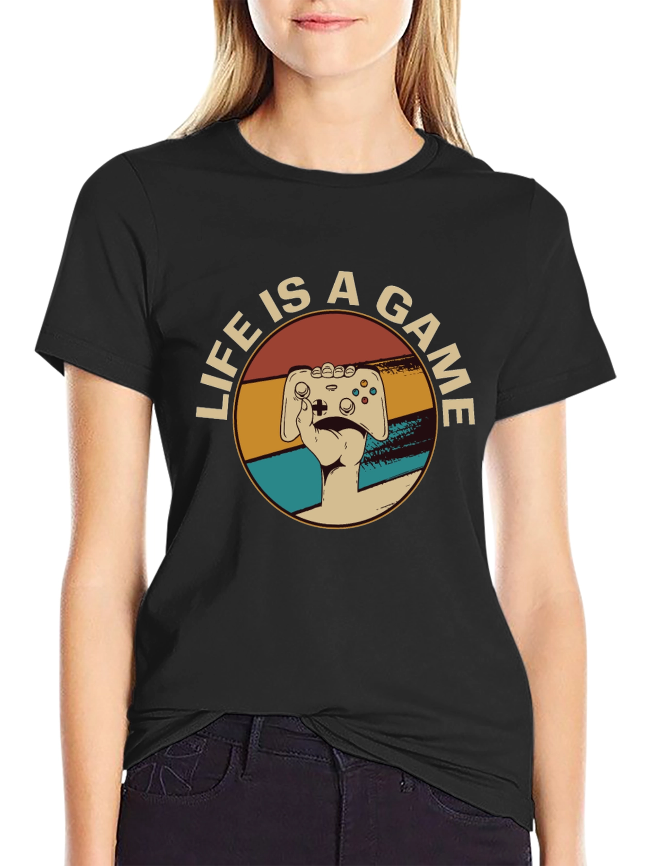 Life is a Game T-Shirt - Gamer Style