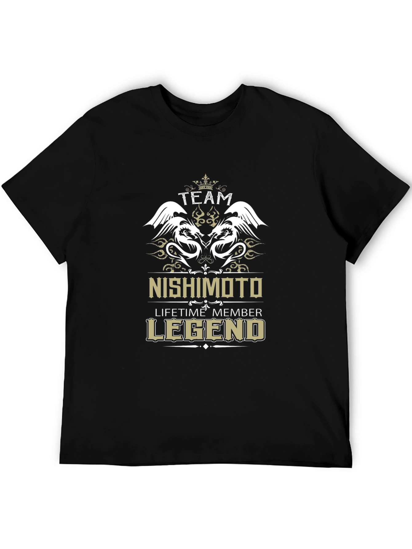 Nishimoto Legend Team Black Graphic T-Shirt