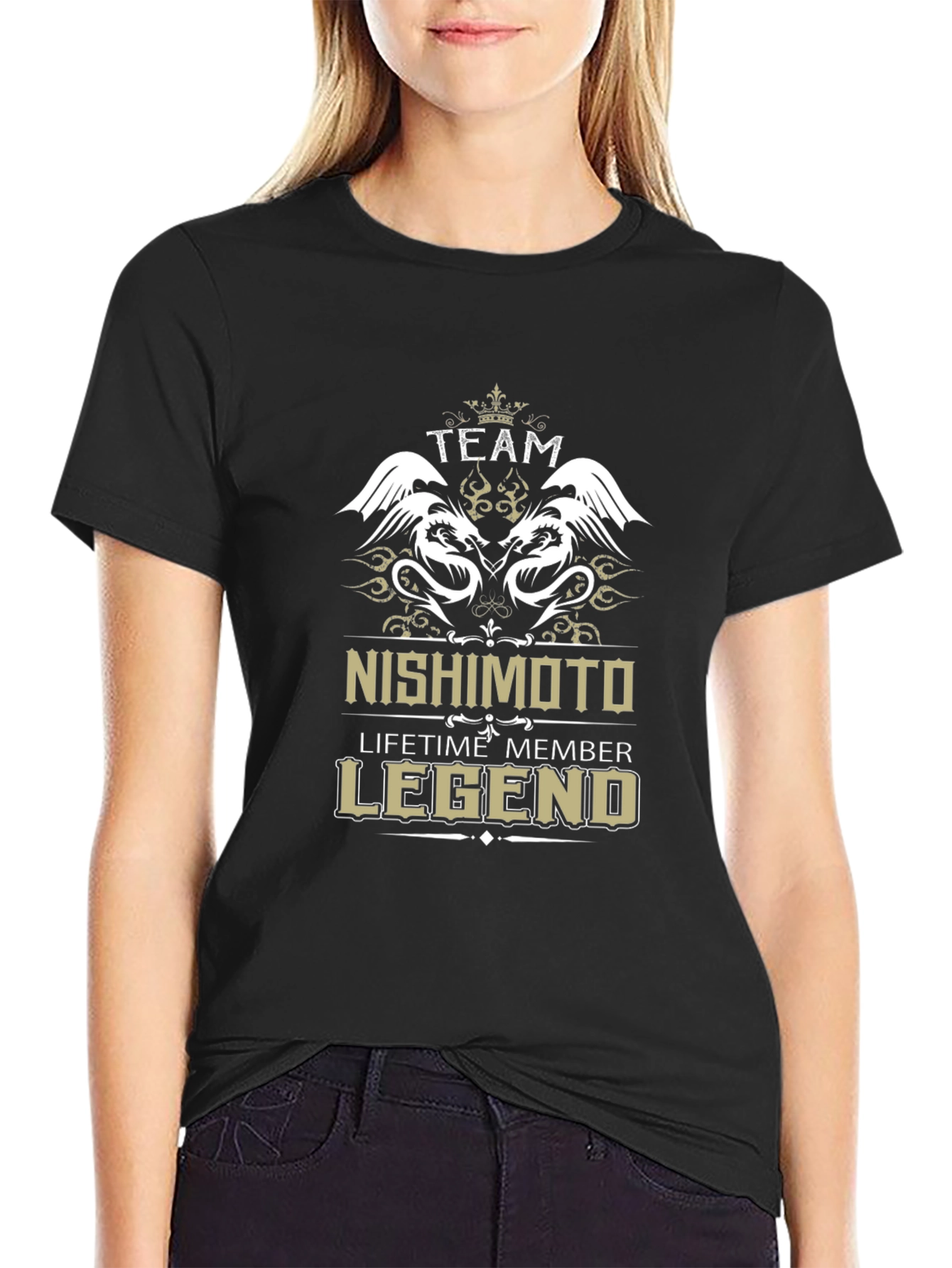 Nishimoto Legend Team Black Graphic T-Shirt