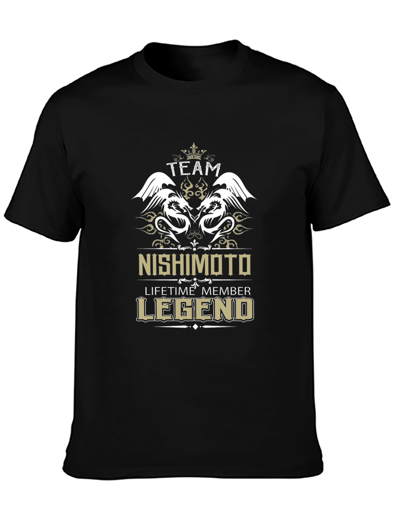 Nishimoto Legend Team Black Graphic T-Shirt