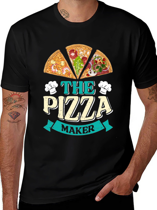 The Pizza Maker Graphic Tee Pizza Lover T-Shirt