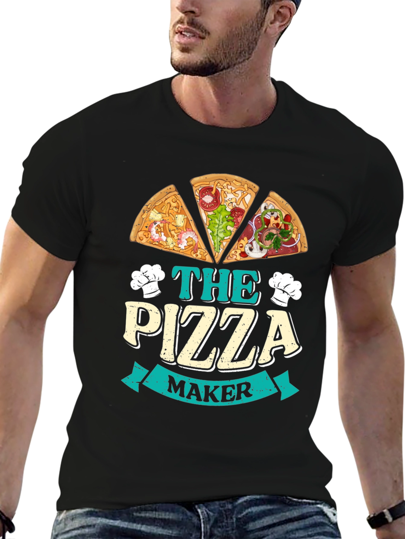 The Pizza Maker Graphic Tee Pizza Lover T-Shirt